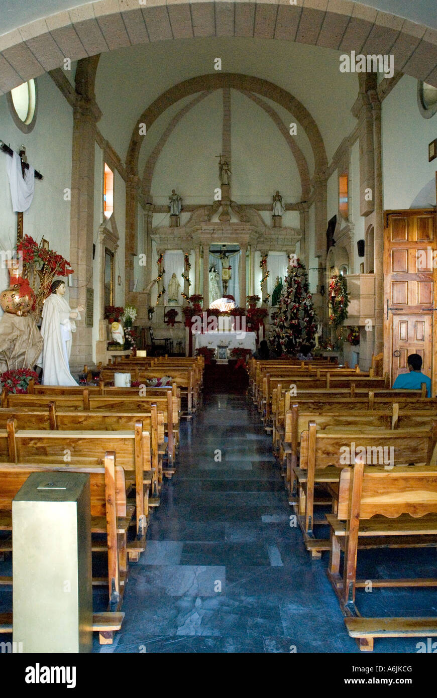 Taxco Templo de santa veracruz - Messico Foto Stock