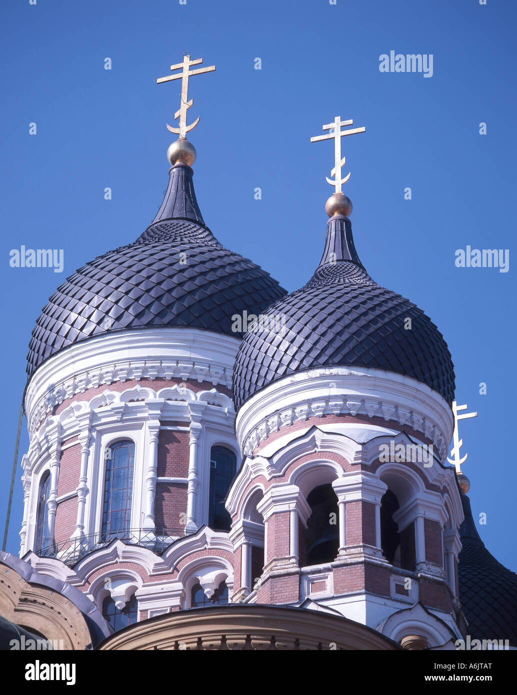Cattedrale di Alexander Nevski, Città Vecchia, Tallinn, Harju, Estonia Foto Stock