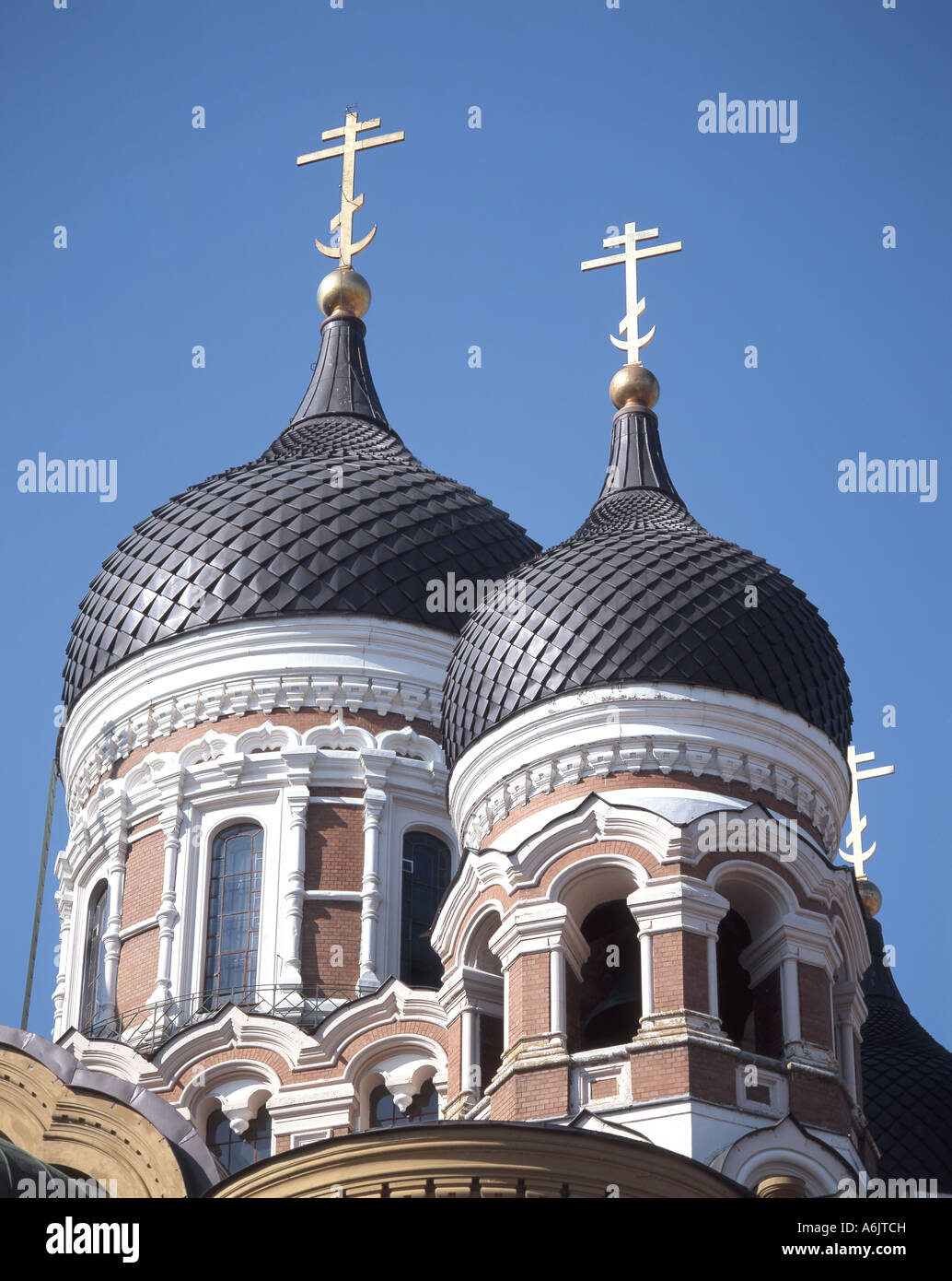 Cattedrale di Alexander Nevski, Città Vecchia, Tallinn, Harju, Estonia Foto Stock