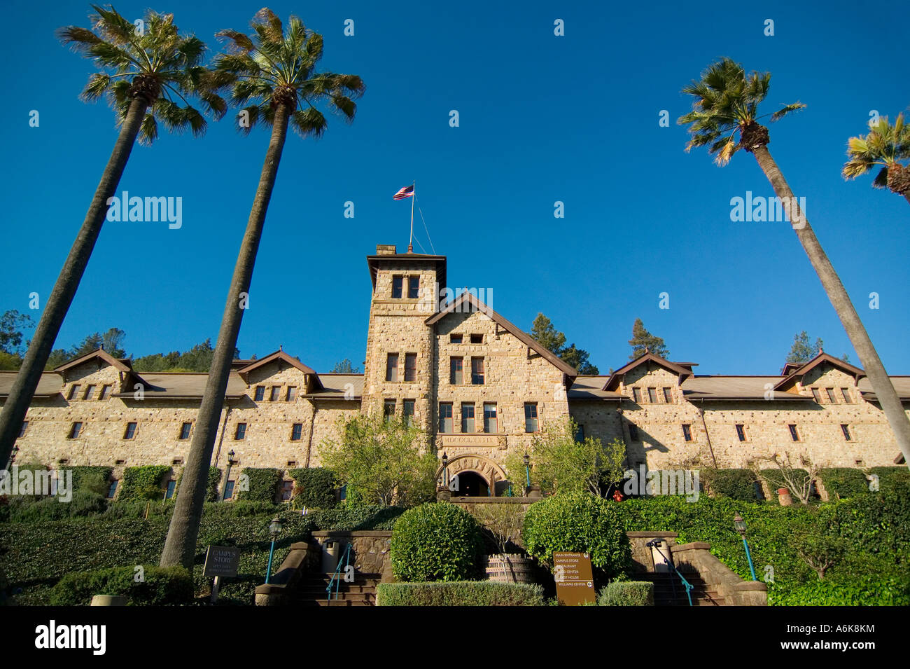 Arte culinaria Institure of America St Helena California Foto Stock