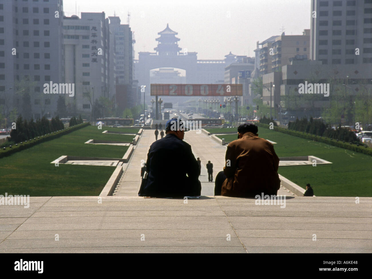 Tempio del millennio Pechino Pechino cinese Cina Asia Asia asiatica Foto Stock