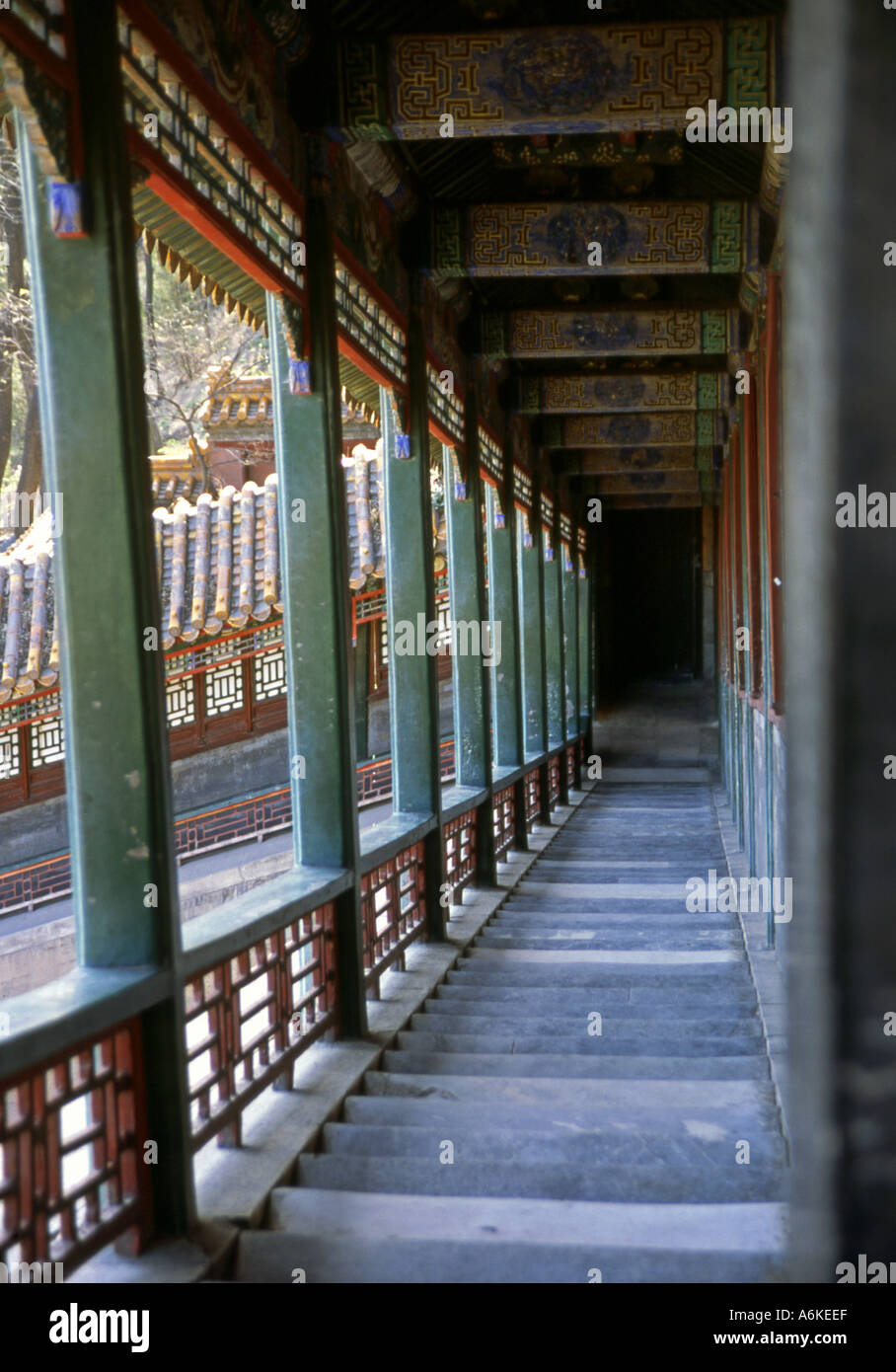 Estate Palazzo Sito Patrimonio Mondiale dell'UNESCO Pechino Pechino cinese Cina Asia Asia asiatica Foto Stock