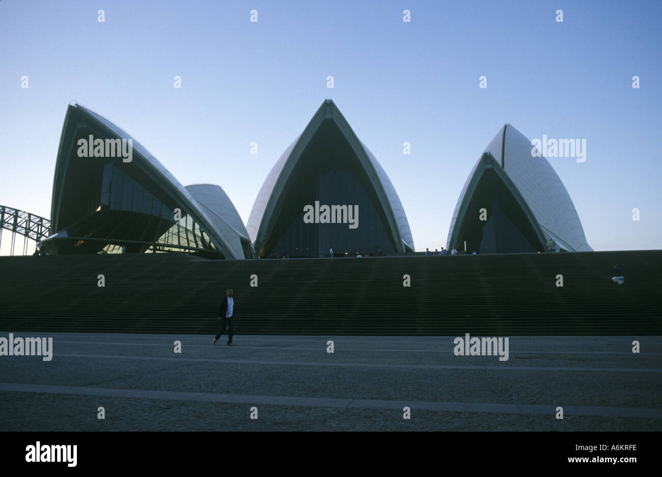 La Opera House di Sydney Harbour Australia Foto Stock