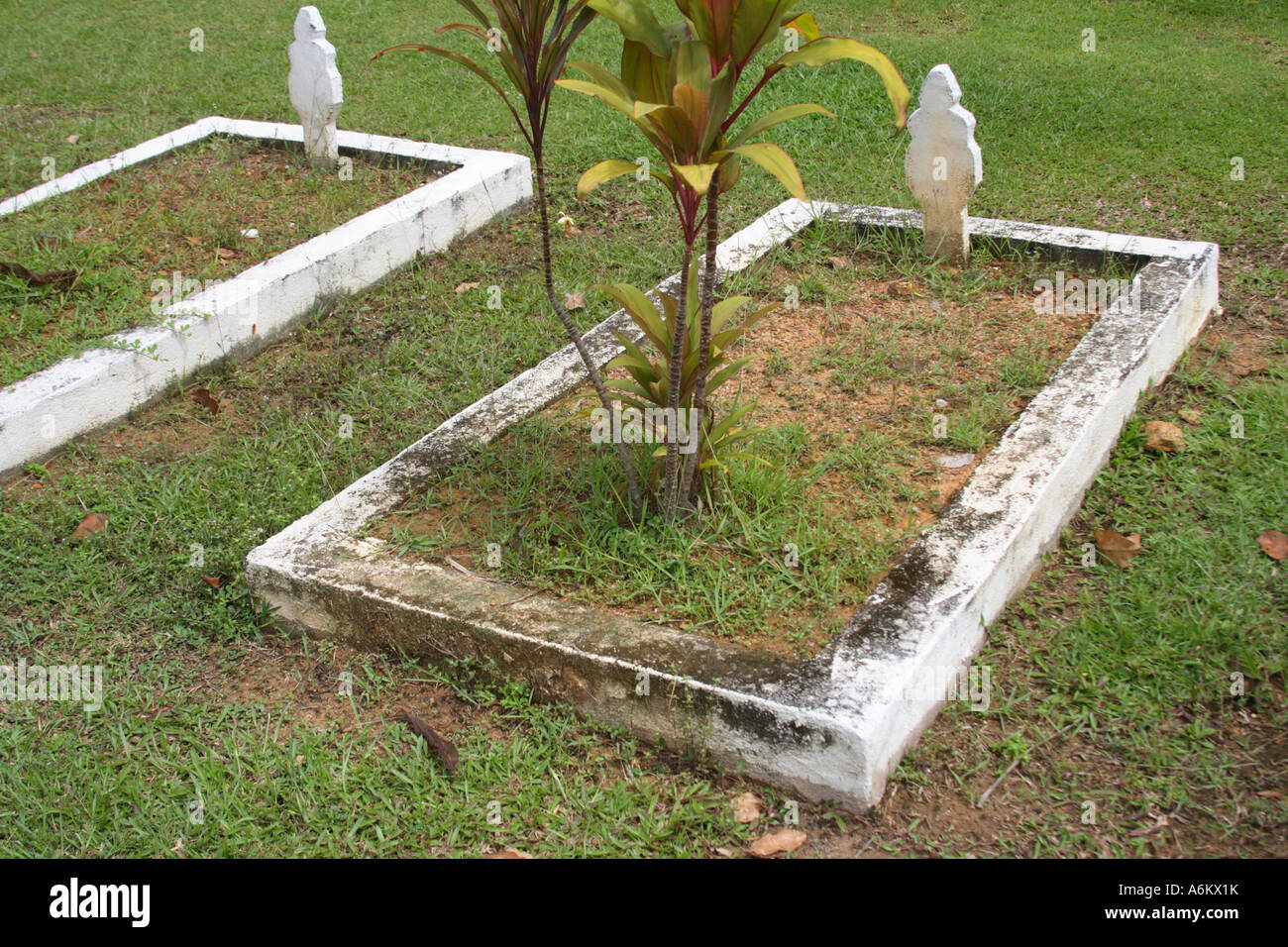 Mock up di malay musulmani grave Foto Stock