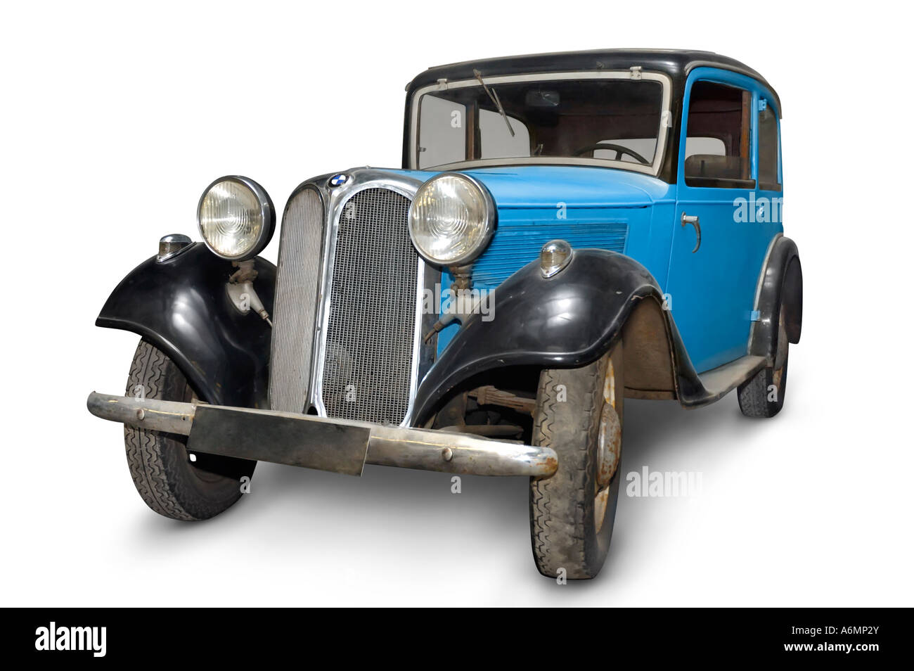 Blue BMW 303 vintage car 1933 Foto Stock