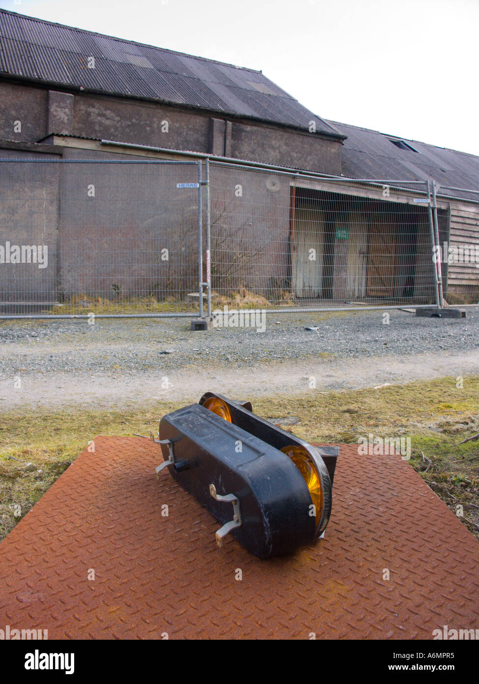Rovina industriale Foto Stock