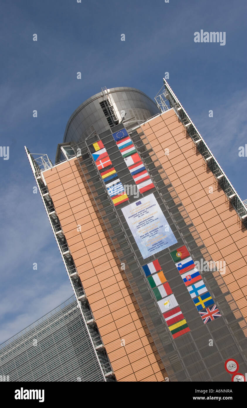 Berlaymont Brussels Belgio Foto Stock