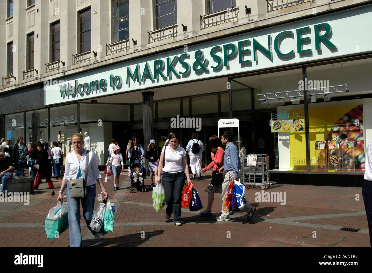 La Marks & Spencer, England Regno Unito Foto Stock