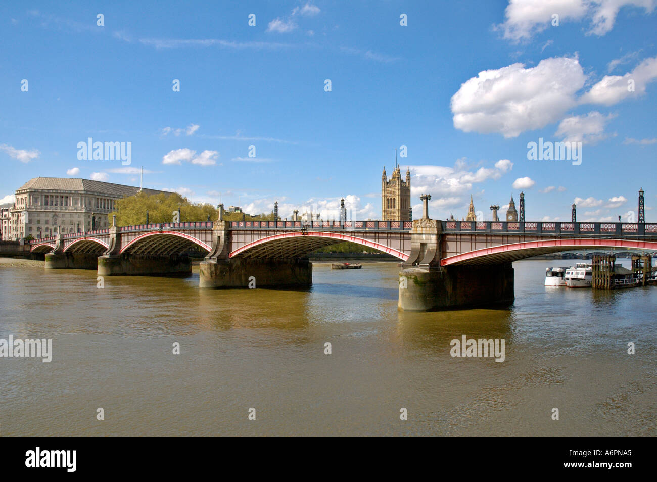 Lambeth Bridge, London, Regno Unito Foto Stock