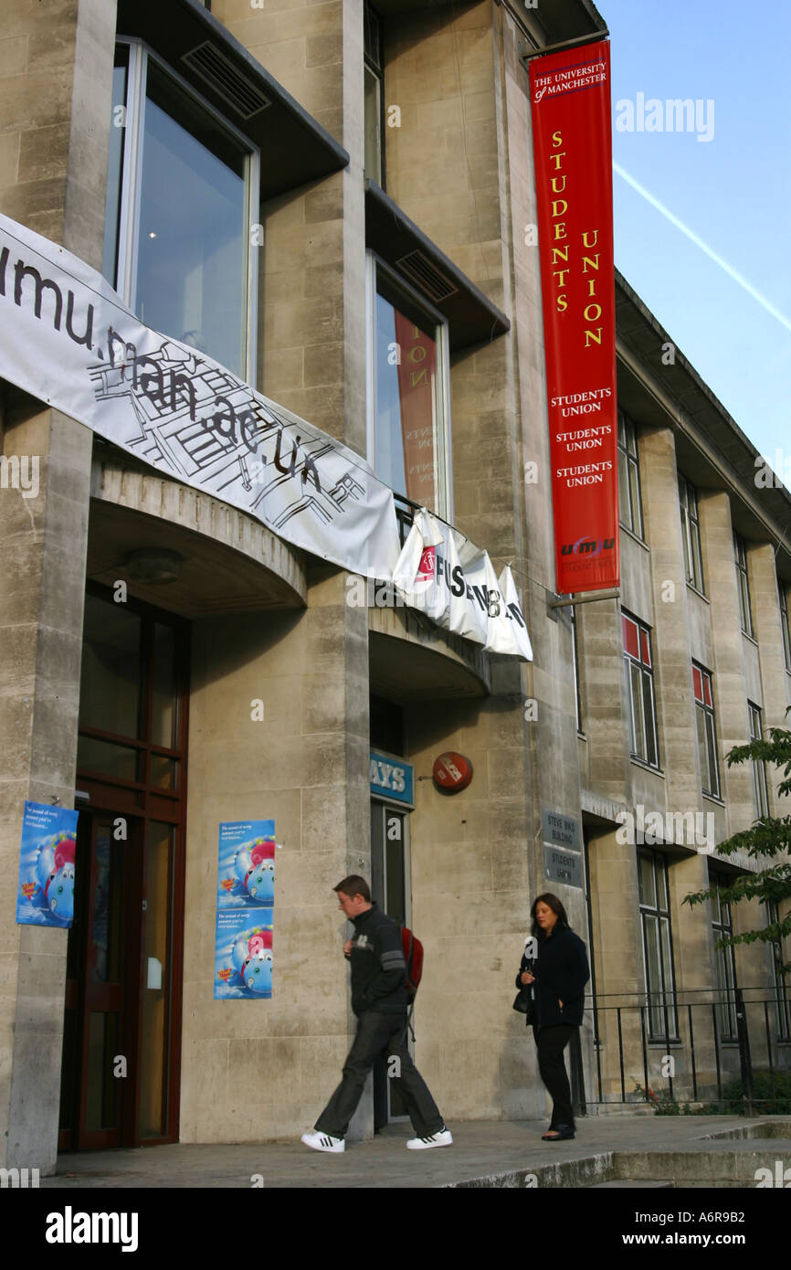 Steve Biko edificio Unione degli studenti dell'Università di Manchester Manchester REGNO UNITO Foto Stock