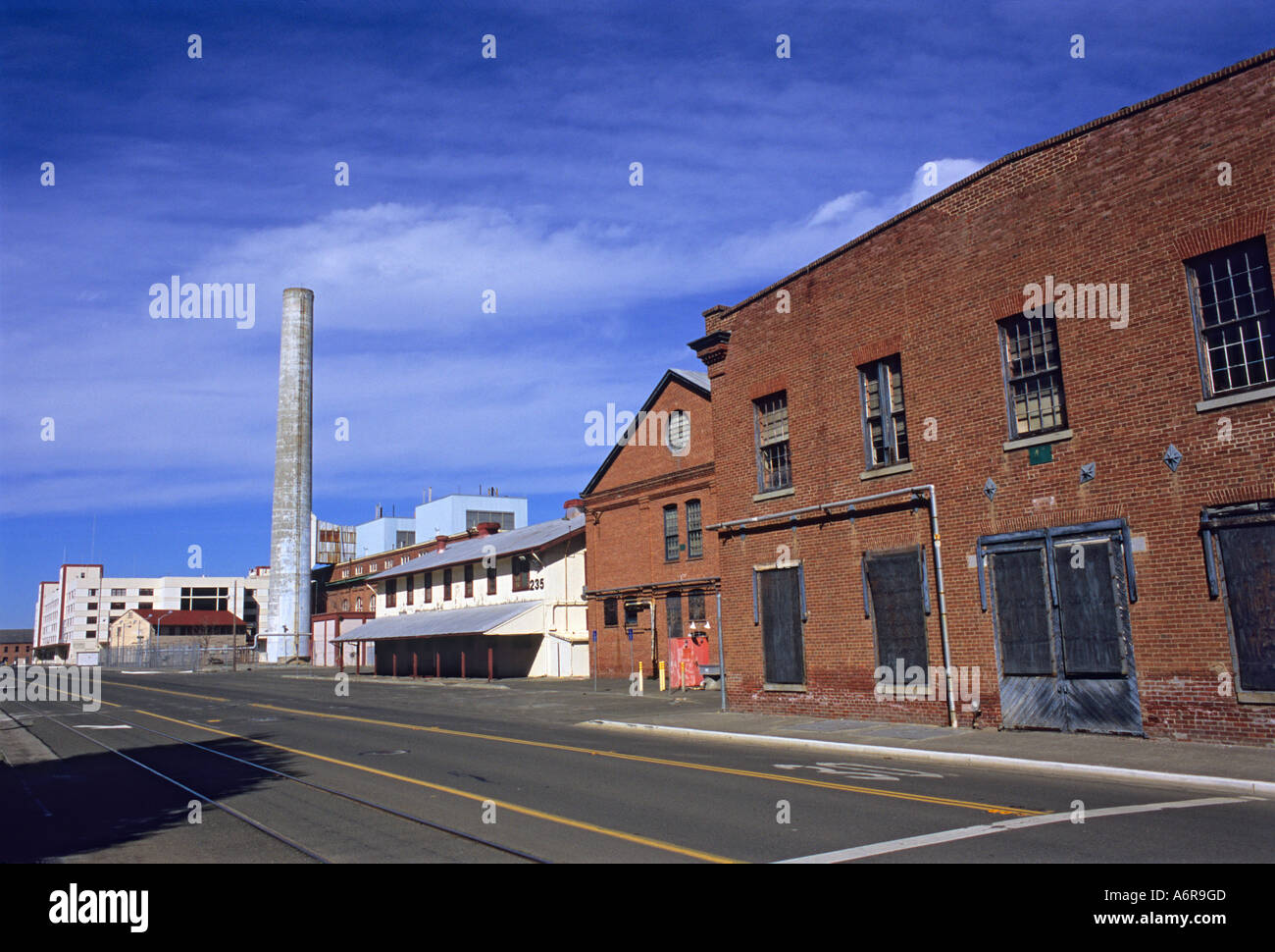 "Sono Isola, ex base navale su San Francisco Bay' Foto Stock