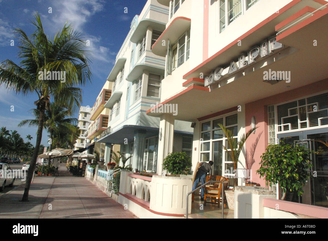 MIAMI SOUTH BEACH ART DECO TRAVEL Foto Stock
