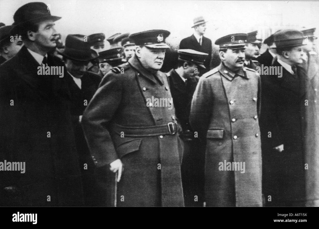 Eventi, Seconda guerra mondiale / seconda guerra mondiale, conferenze, Mosca Conferenza, 9.10.1944 - 20.10.1944, Foto Stock