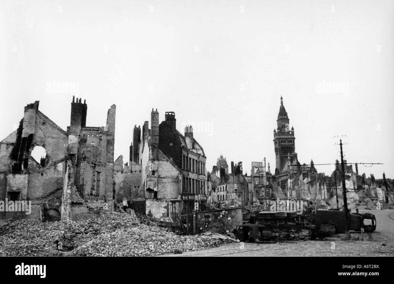Eventi, Seconda guerra mondiale / seconda guerra mondiale, Francia, Dunkirk 26.5.1940 - 4.6.1940, Foto Stock