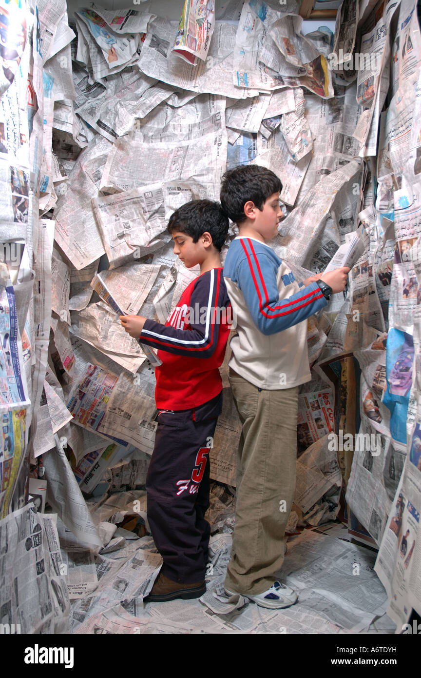 servizio di notizie Foto Stock