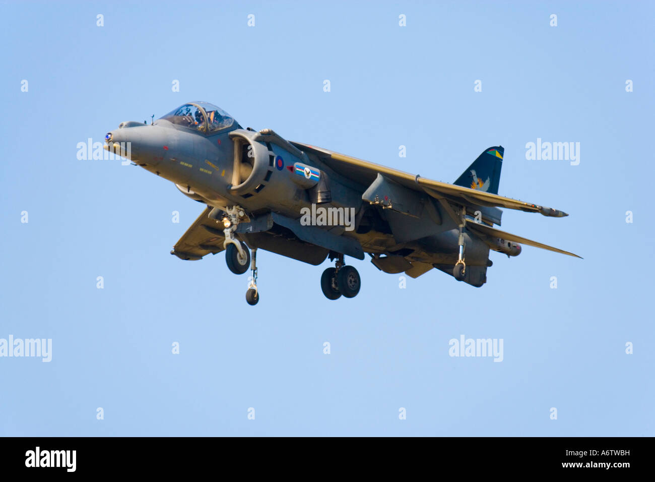 Harrier velivolo VTOL a Royal International Air Tattoo 2005 Foto Stock
