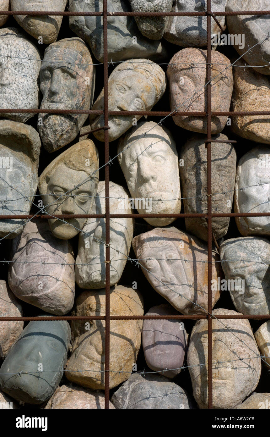 "Vittime al Regime Totalitario' scultura nel monumento caduti Park (parco Muzeon delle Arti), Mosca, Russia Foto Stock