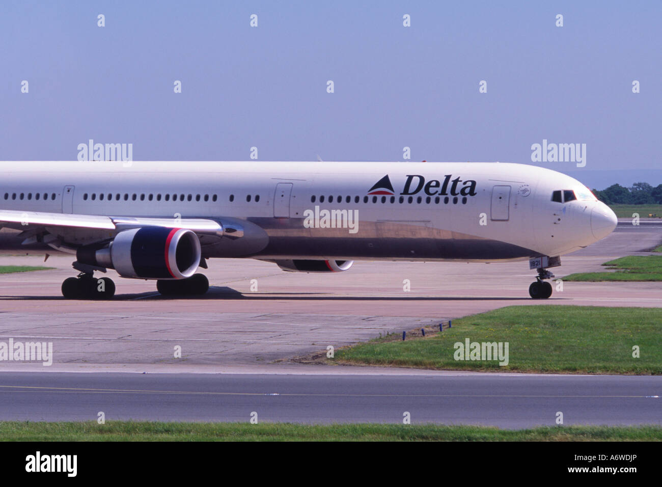 Boeing 767 azionato da Delta Air Lines Foto Stock