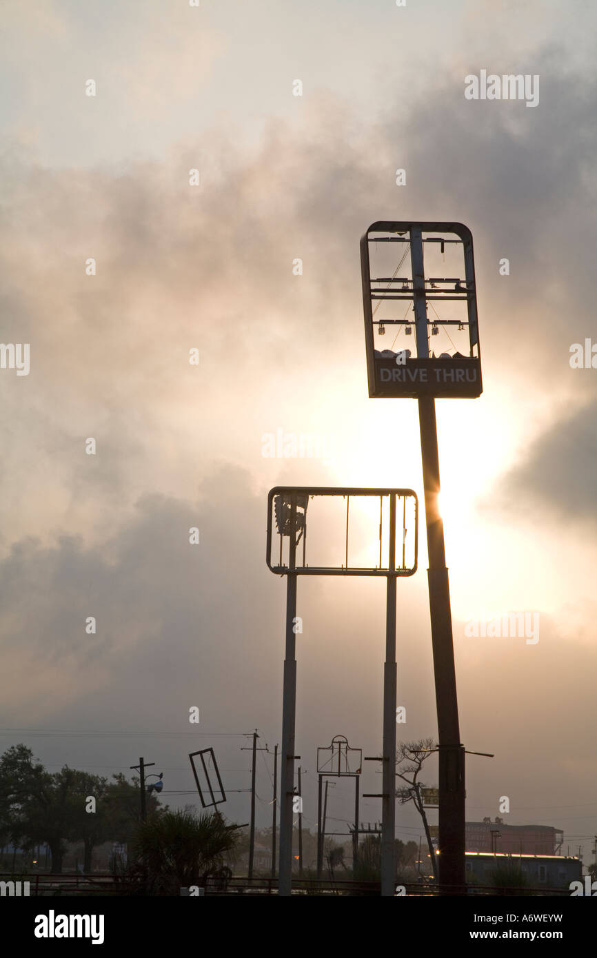La Mississippi costa due anni dopo l'uragano Katrina Foto Stock