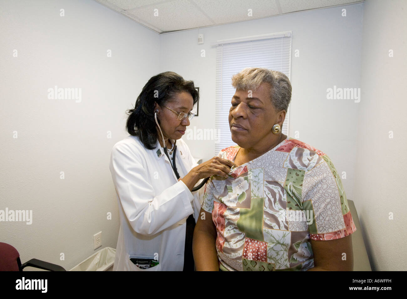 Free Health Clinic in New Orleans nono inferiore Ward Foto Stock