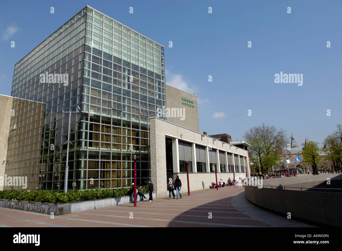 Rijksmuseum Vincent van Gogh in Amsterdam Foto Stock