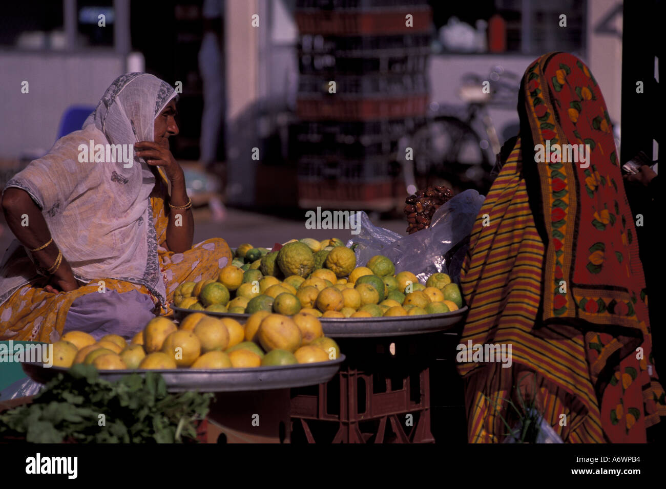 Medio Oriente, Oman, Muscat. Mutrah mercato ortofrutticolo Foto Stock