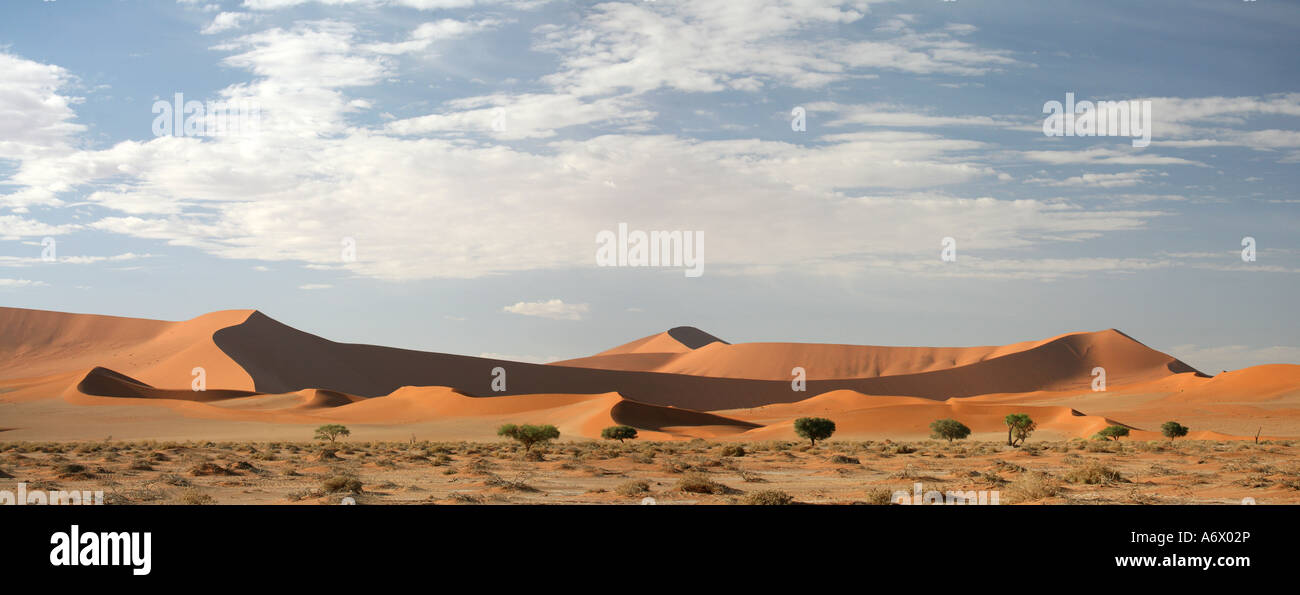 Sossusvlei Namib Desert Namibia Foto Stock