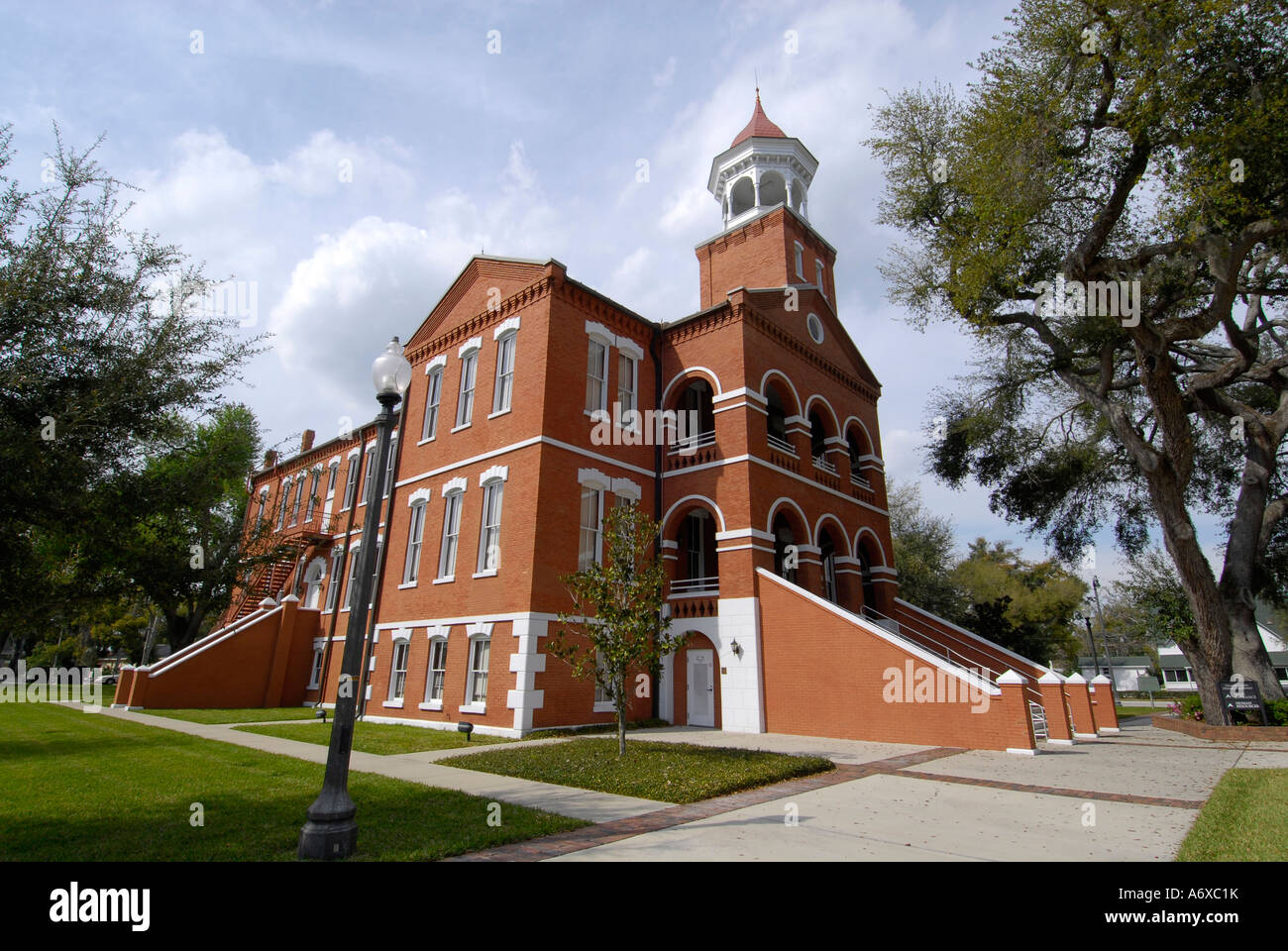 Conteggio di Osceola e storico tribunale Kissimmee FL Florida Foto Stock