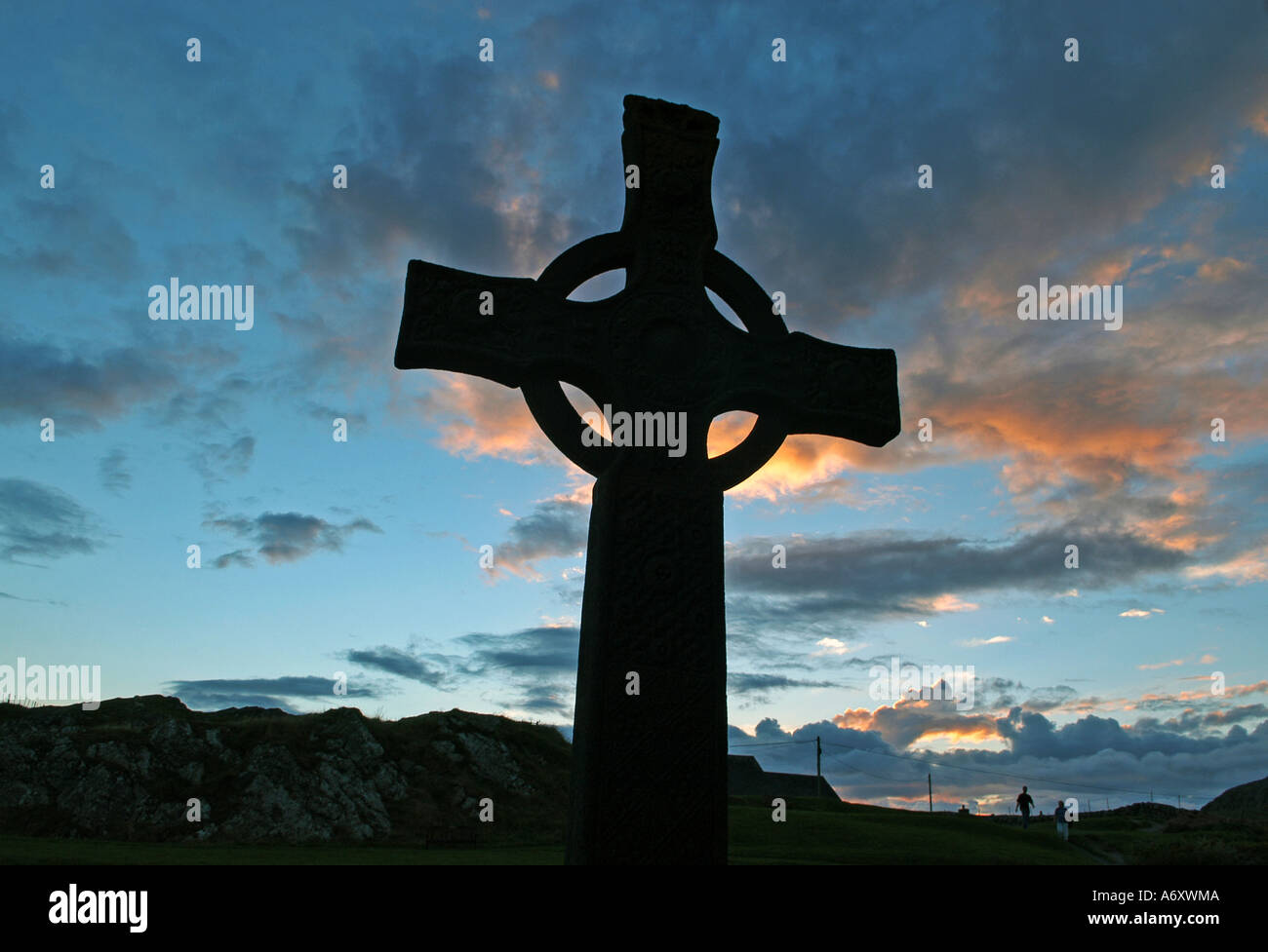 San Giovanni in Croce Iona Abbey, Scozia ©Robin Nelson Foto Stock