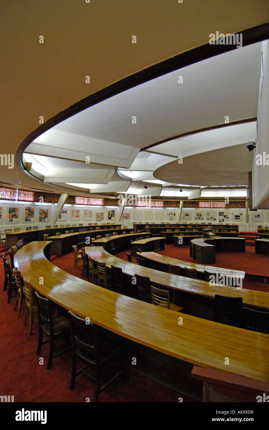 Frank Lloyd Wright del centro visitatori presso il Florida Southern College FSC in Lakeland Florida centrale negli Stati Uniti Foto Stock