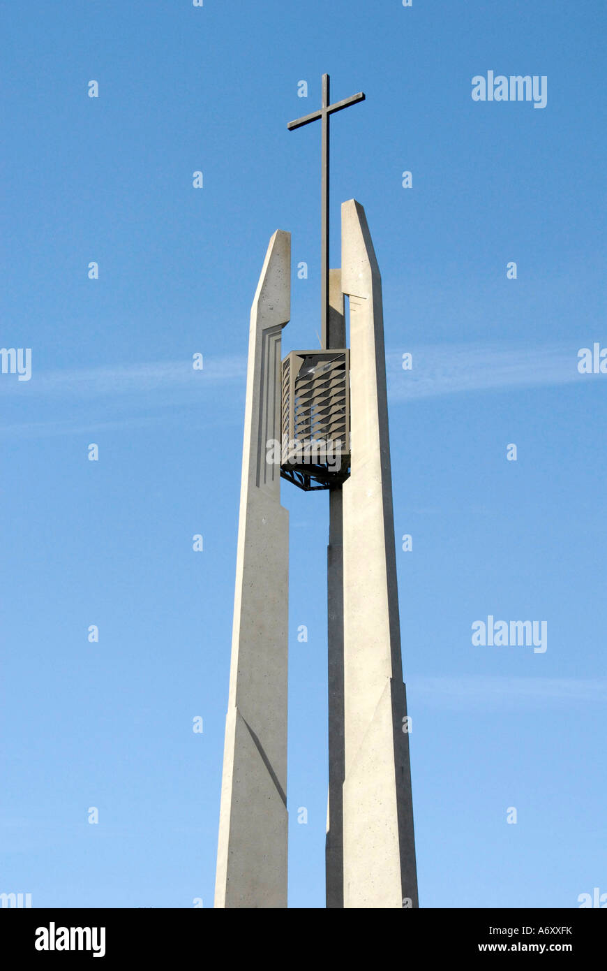 La meditazione da torre a sud della Florida College FSC in Lakeland Florida centrale negli Stati Uniti Foto Stock