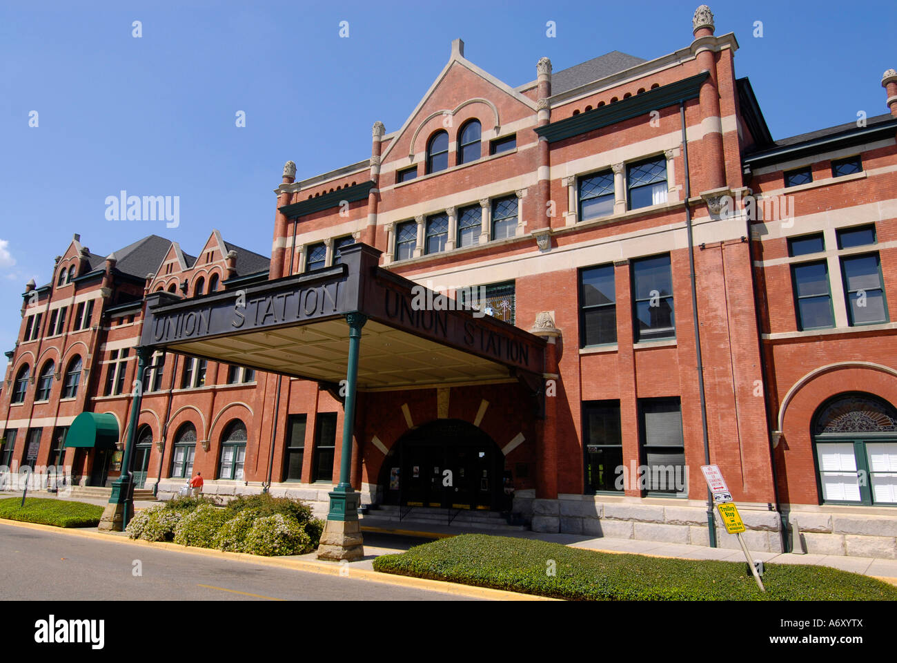 Unione storica stazione ferroviaria città di Montgomery in Alabama al Foto Stock