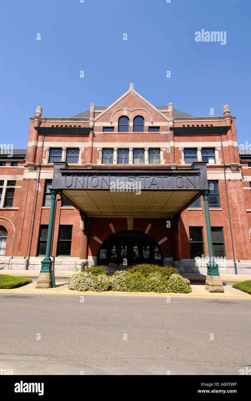 Unione storica stazione ferroviaria città di Montgomery in Alabama al Foto Stock