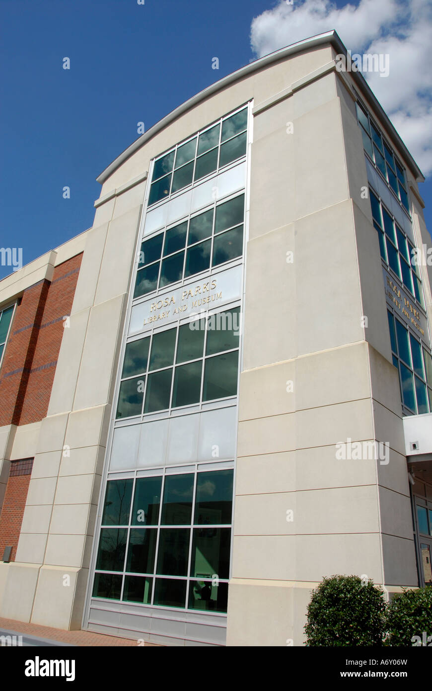 Rosa Parks museo storico della città di Montgomery in Alabama al Foto Stock