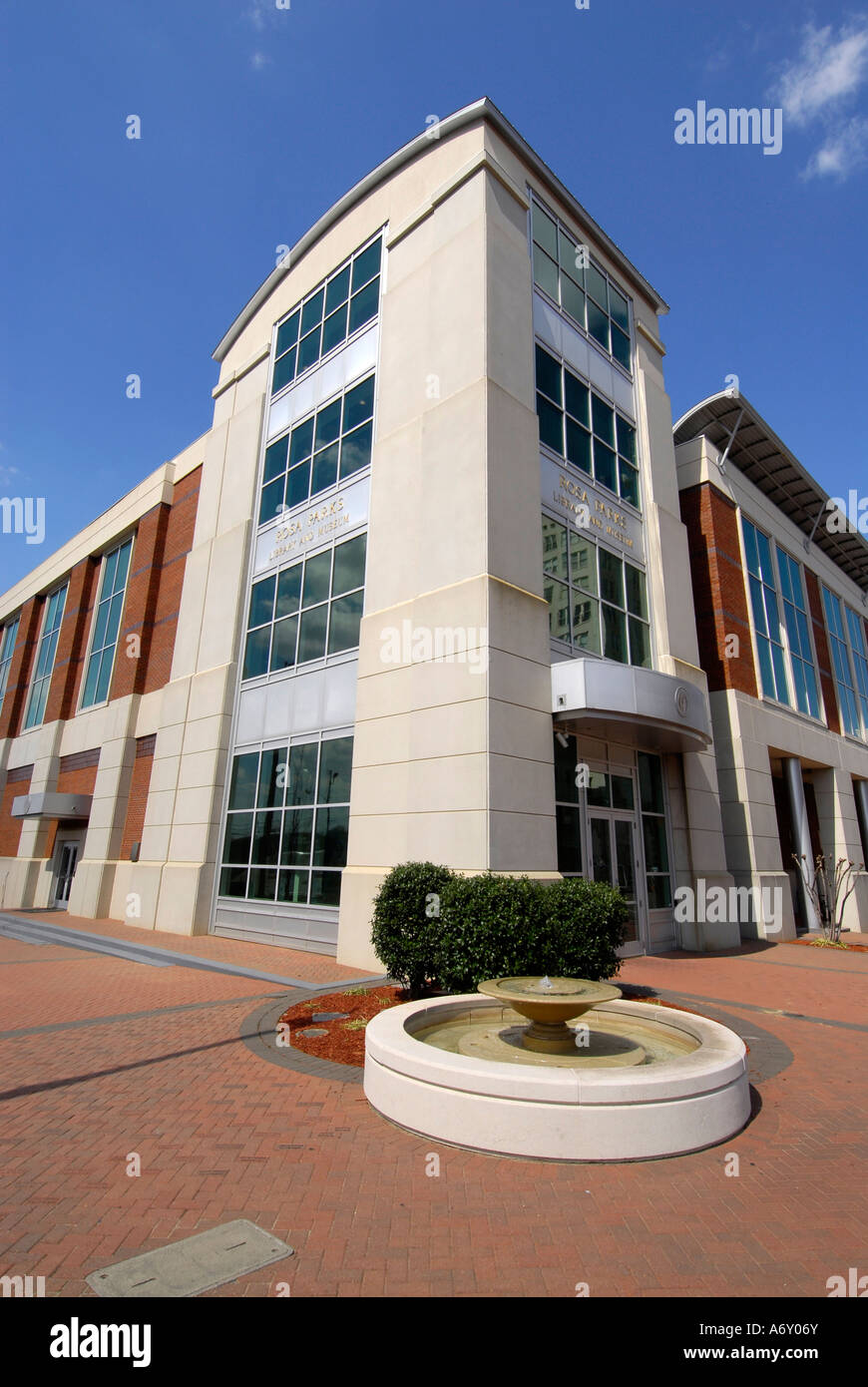 Rosa Parks museo storico della città di Montgomery in Alabama al Foto Stock