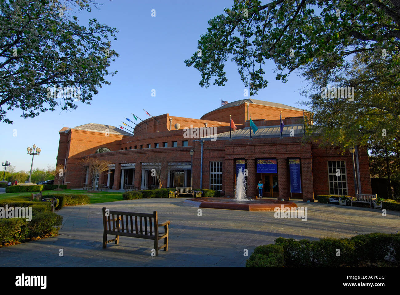 Montgomery, il Museo delle Belle Arti nella storica città di Montgomery in Alabama al Foto Stock