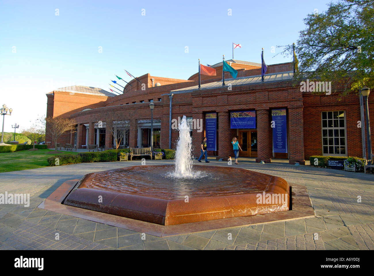 Montgomery, il Museo delle Belle Arti nella storica città di Montgomery in Alabama al Foto Stock
