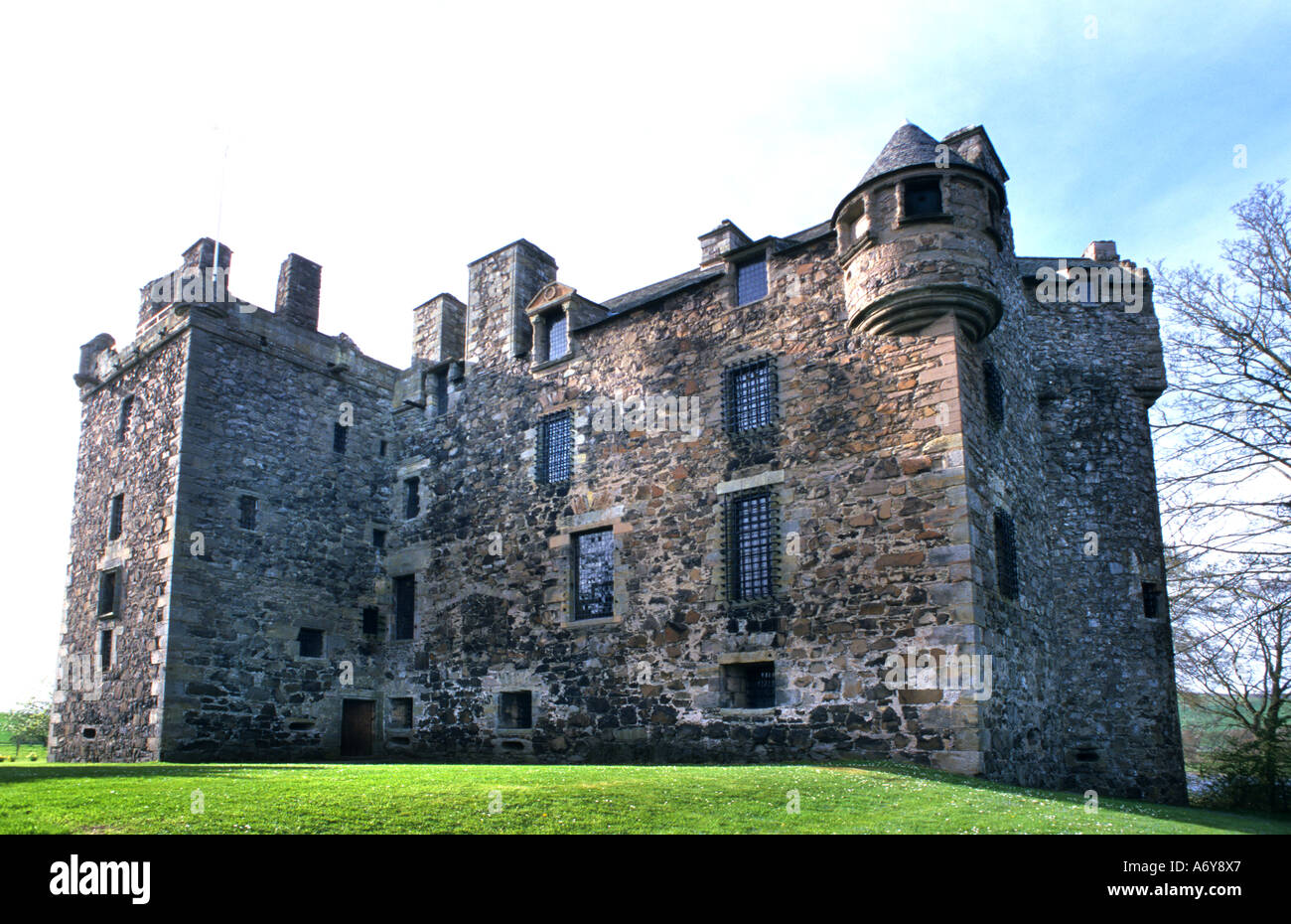 Il castello di Dunstaffnage Oban Argyll and Bute Scozia Scotland Foto Stock