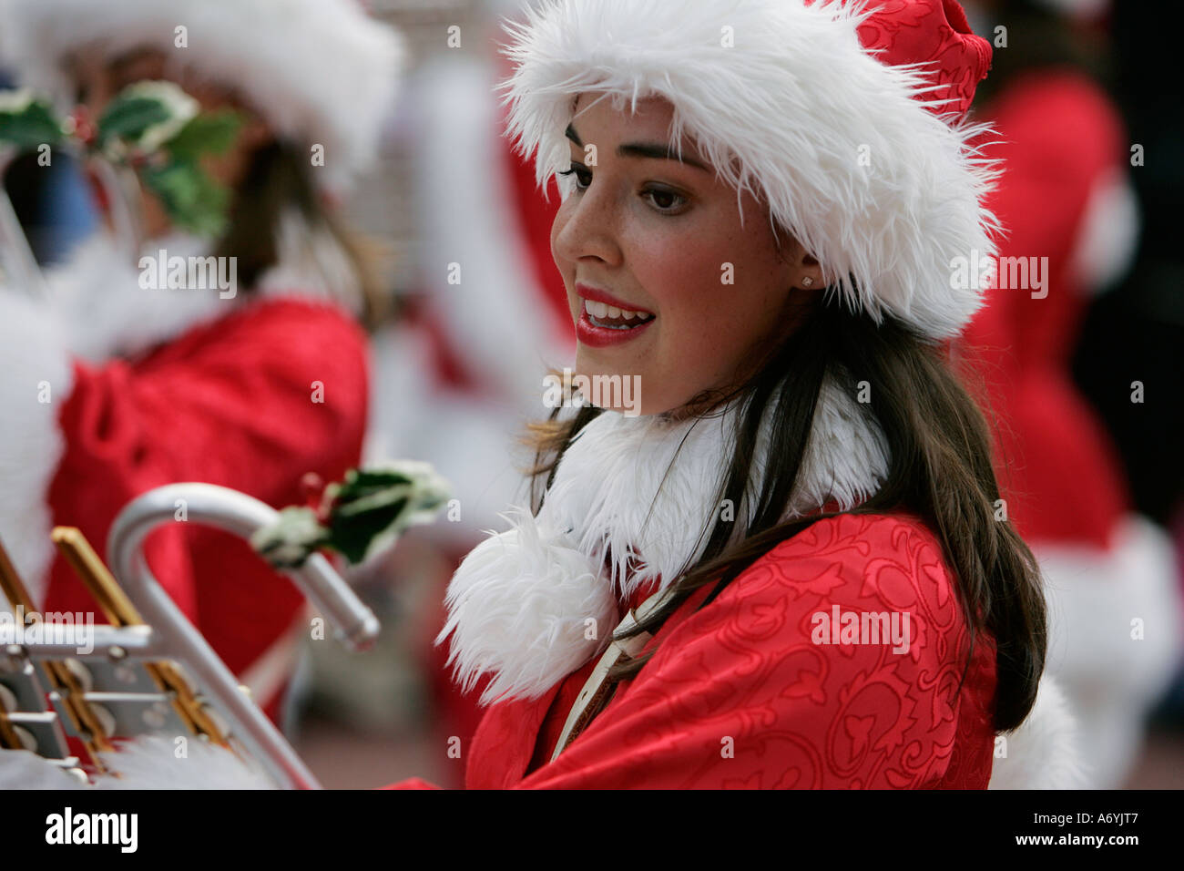 Parade Magic Kingdom a Walt Disney World a Lake Buena Vista Disney World Orlando FL Florida Sud meridionale dello stato del sole Foto Stock