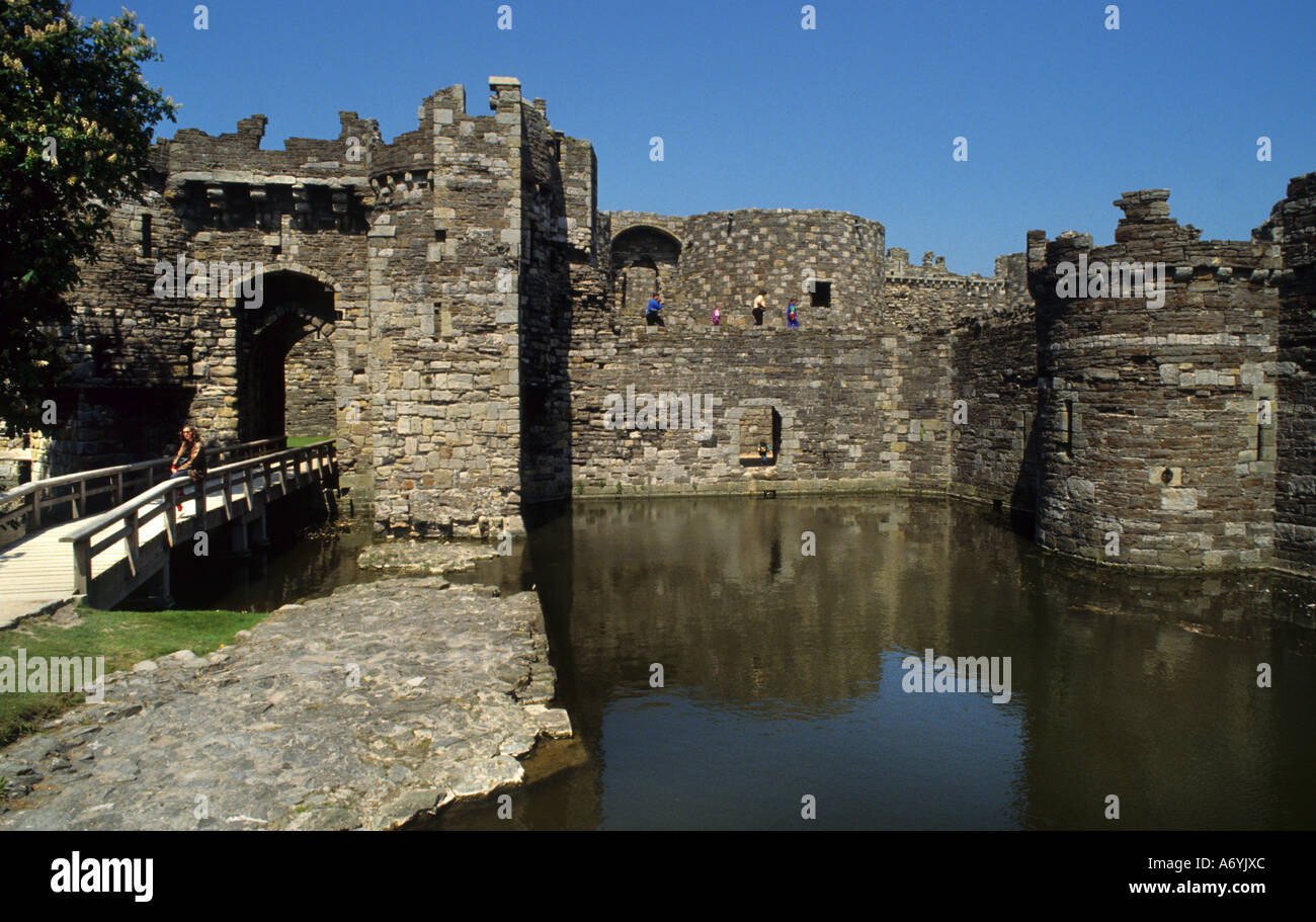 King Edward Ho Castello Beaumaris Anglesey nel Galles Foto Stock