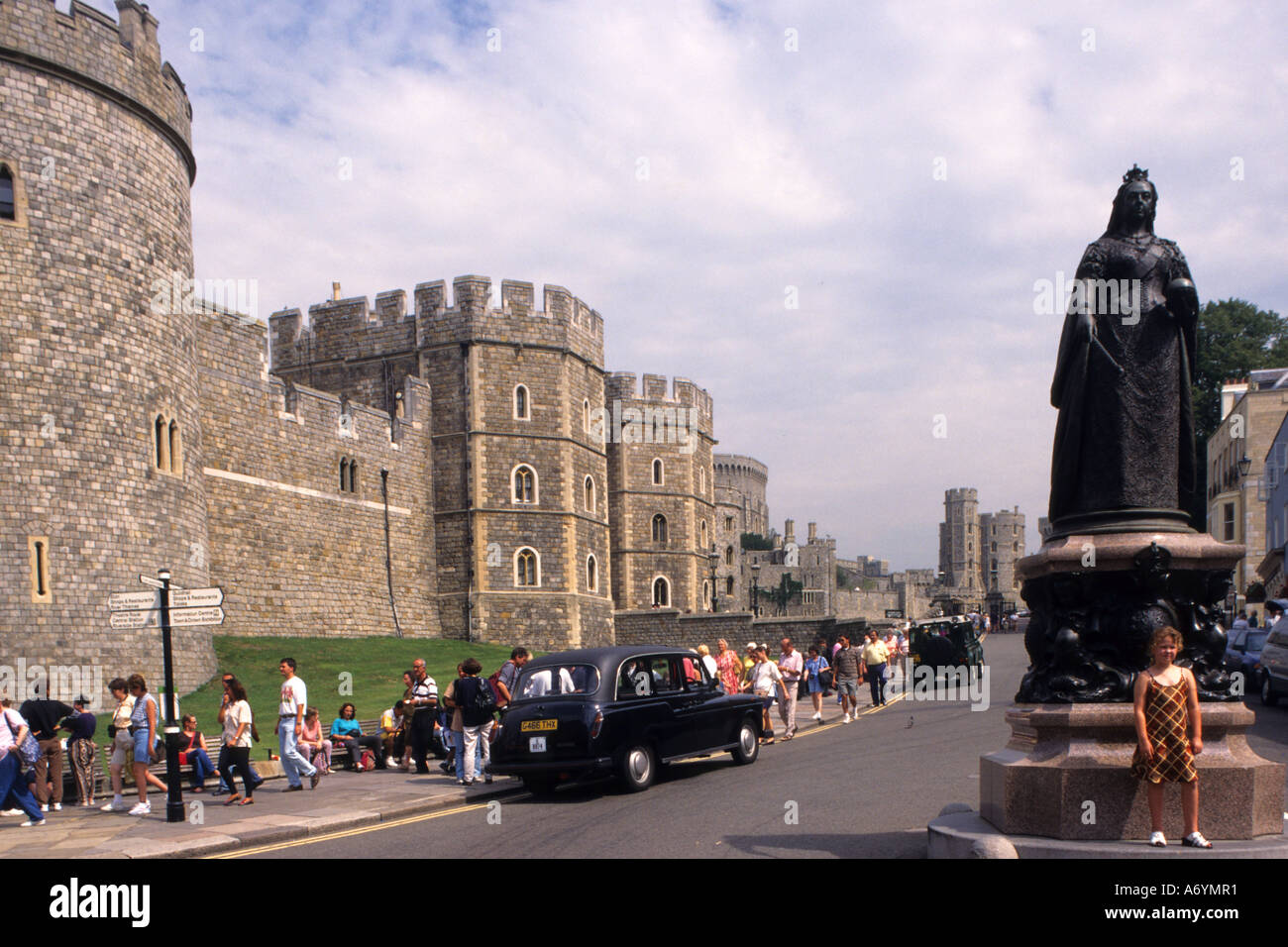 Il Castello di Windsor Berkshire Guglielmo il Conquistatore Regina re royal royalty, regalità Foto Stock