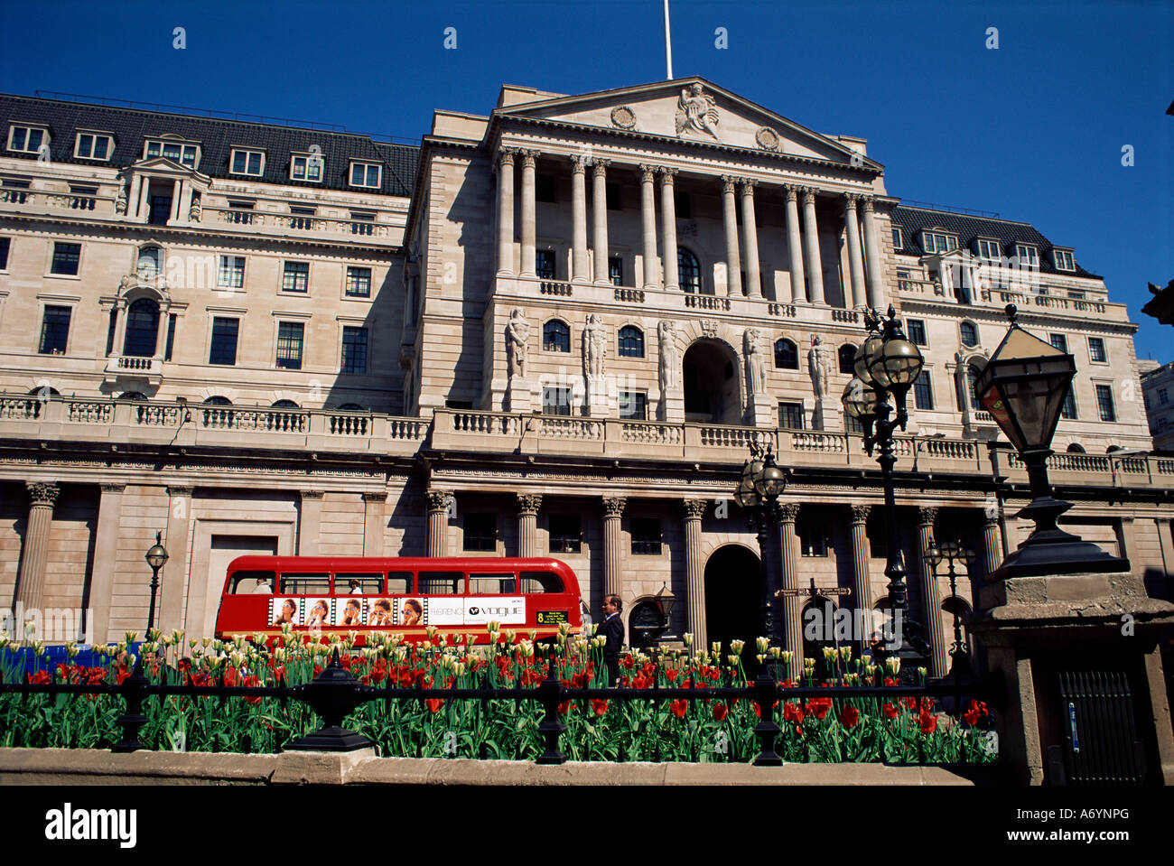 La Bank of England City di Londra Londra Inghilterra Regno Unito Europa Foto Stock