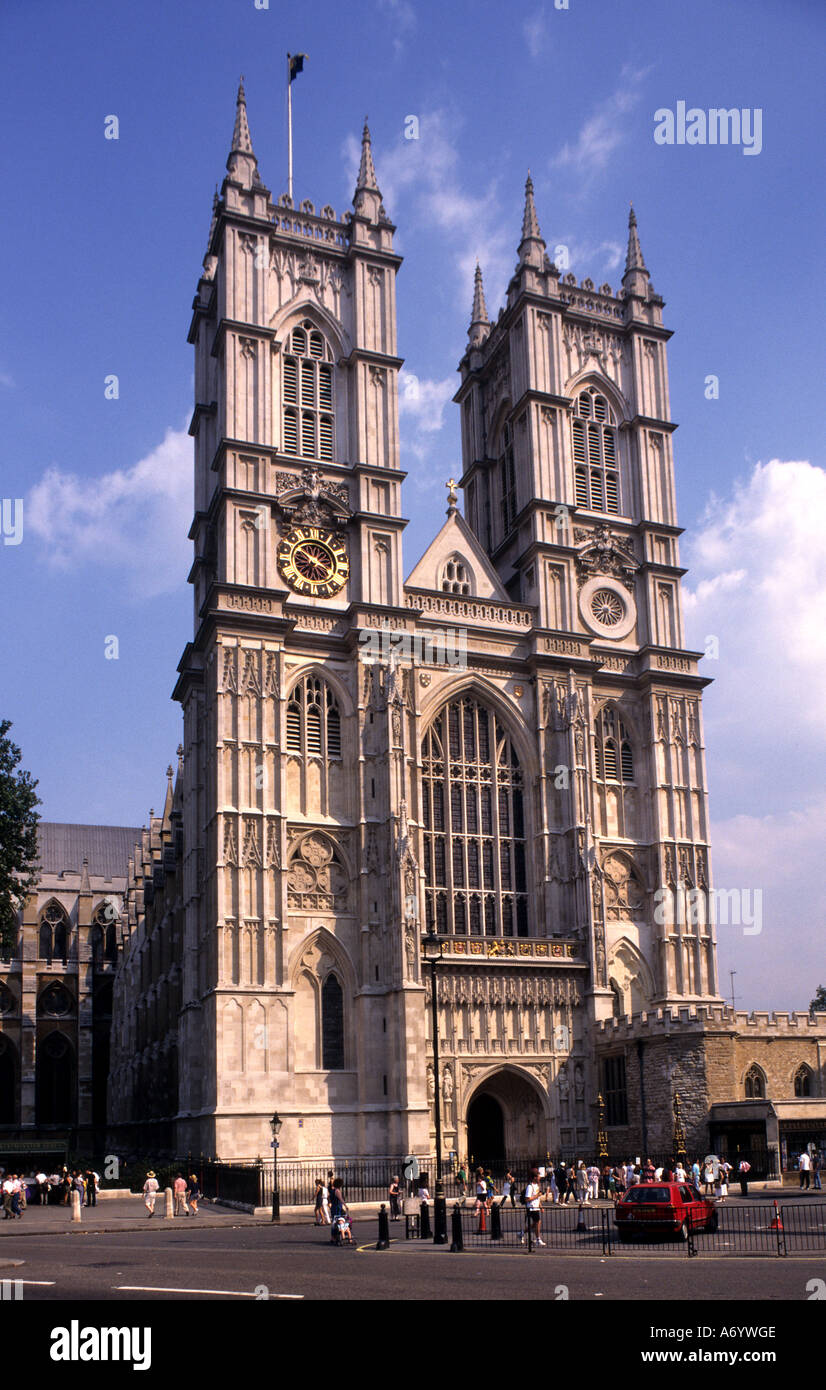 Abbazia di Westminster London Regno Unito cattedrale Foto Stock