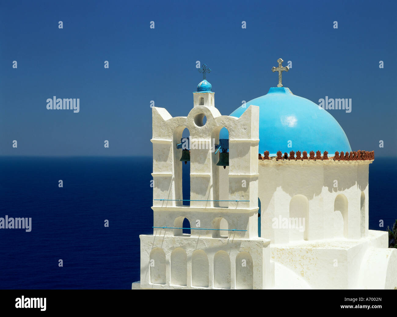 Monastero di Panagia Poulati Sifnos Cicladi Isole Greche grecia Europa Foto Stock