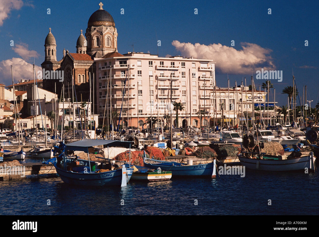 St Raphael Var Cote d Azur Provence Francia Europa Mediterranea Foto Stock