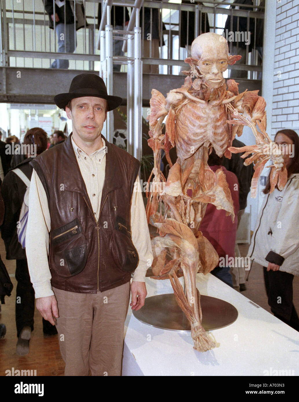 Mannheim, DEU, 30.10.1997, primo corpo mondi esposizione mondiale nello stato federale per il museo della tecnologia e del lavoro in Foto Stock