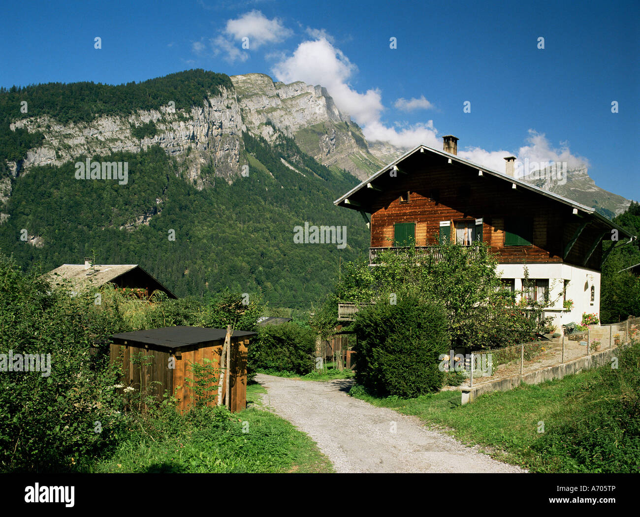 Sixt Fer A Cheval Haute Savoie Rhone Alpes Francia Europa Foto Stock