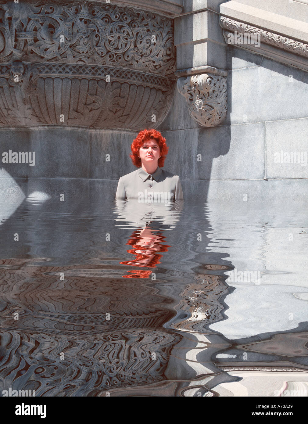 Sogno bagnato Foto Stock