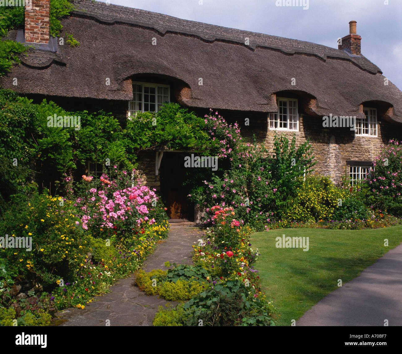 Cottage in Thornton le Dale North Yorkshire, Inghilterra Foto Stock