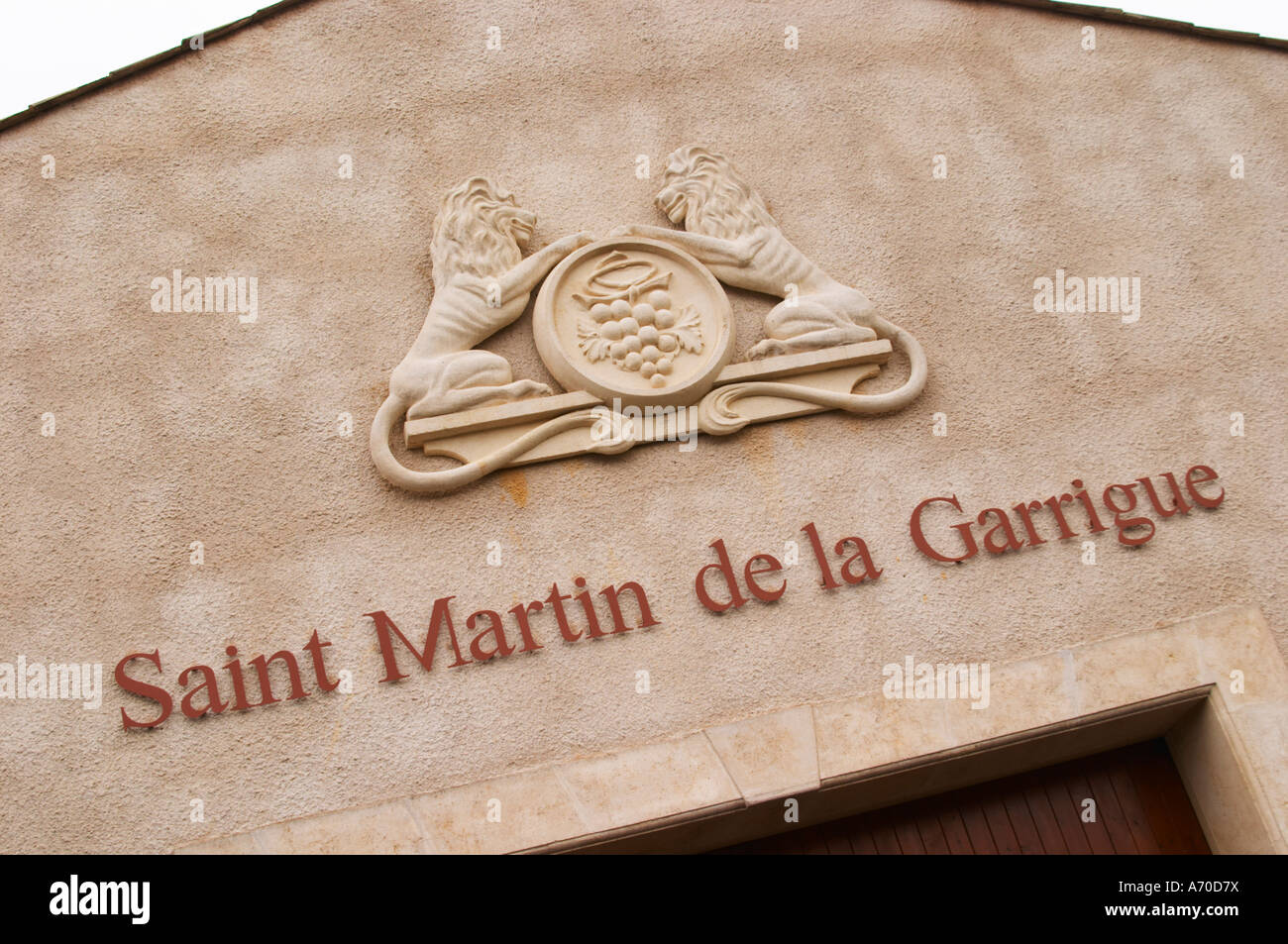 Chateau St Martin de la Garrigue. Languedoc. La Francia. L'Europa. Foto Stock